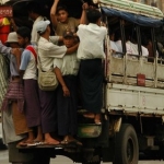 На улицах Янгона