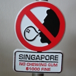 Жвачка в Сингапуре запрещена